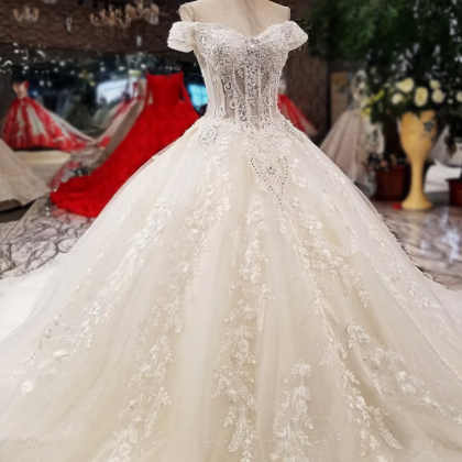 Attractive Tulle Off-The-Shoulder N..