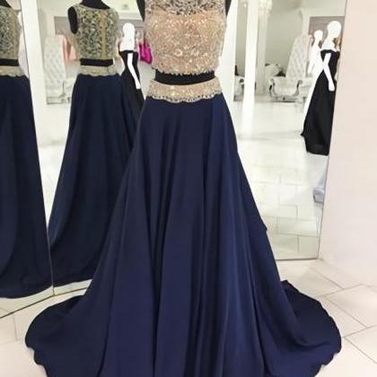 Charming Prom Dress,Two Piece Prom ..