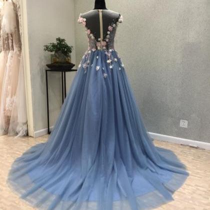 Prom Dresses,A-Line Prom Dresses,Bl..
