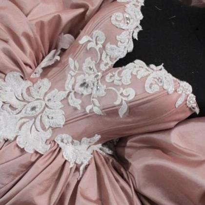 Fashion Ball Gown Sweetheart Pink L..