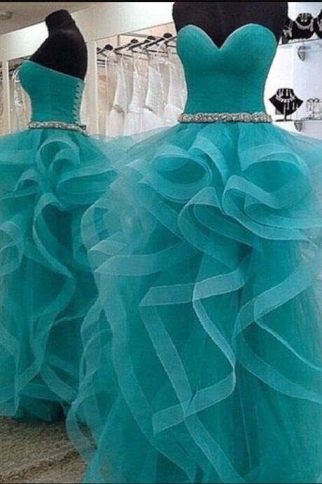 Custom Made Long Sweetheart Neck Prom Dresses, Formal Dresses, Dress For Party