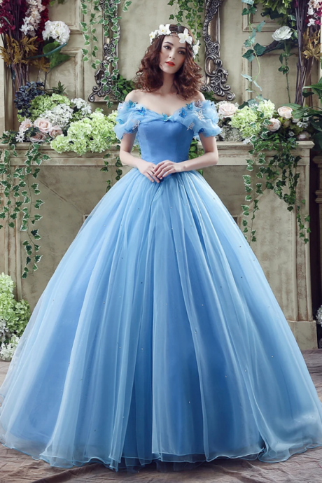 Elegant Tulle Ball Gown,Pleat Prom Dress,Sweetheart Quinceanera Party Dress,Sweet 15 16 Dress