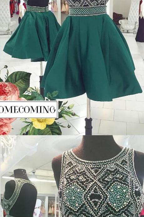 Charming Prom Dress,Sexy Prom Dress,Short Homecoming Dress,Sparkly Beaded Prom Gown,Senior Party Dress