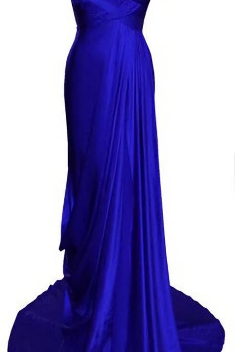 Royal Blue Prom Dress,Prom Gown,Prom Dresses,Sexy Evening Gowns,New Fashion Evening Gown,Sexy Party Dress For Teens